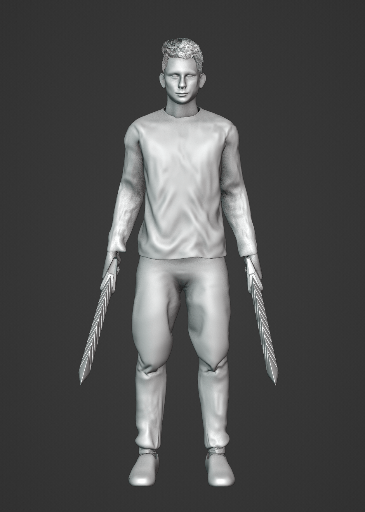 Kantoria Wireframe Character 2