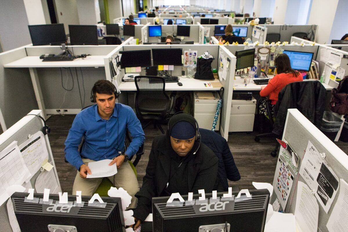 People working at Benefits Data Trust